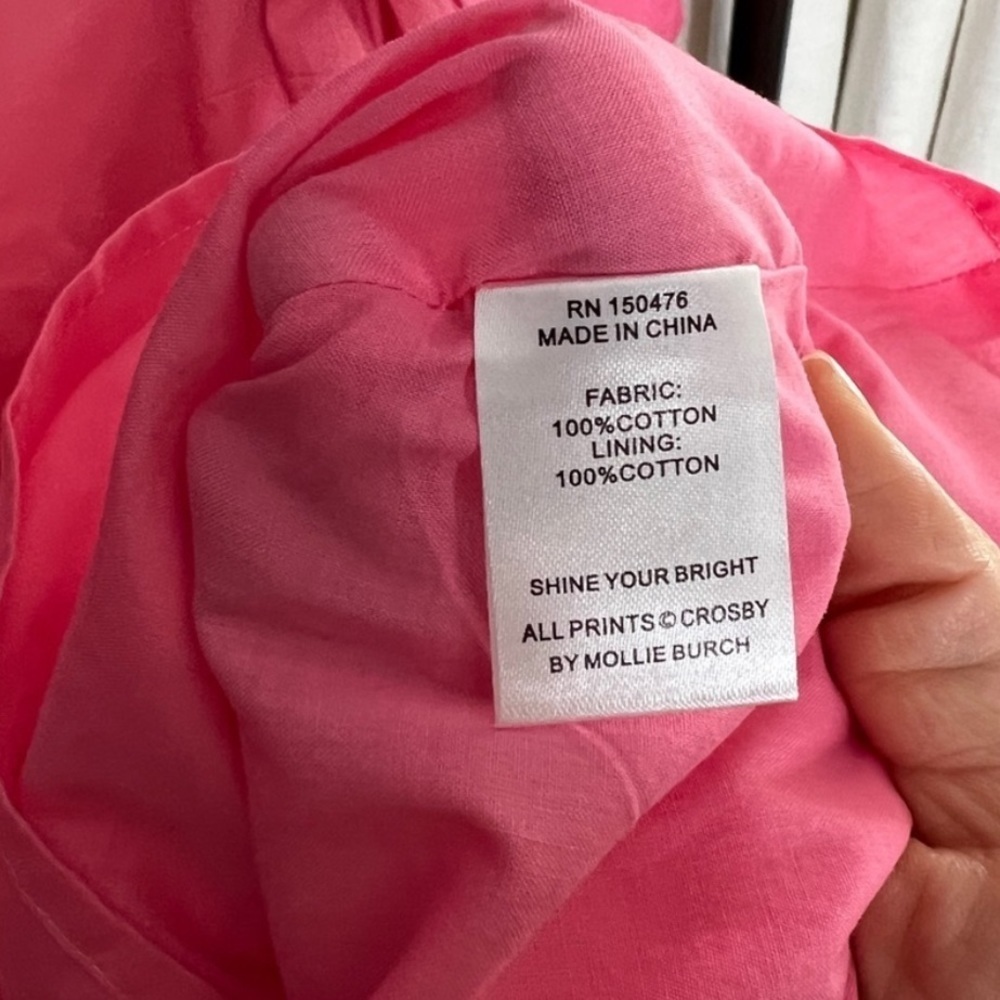 Crosby Hot Pink and Orange Brawley Dress - Picture 5 of 15
